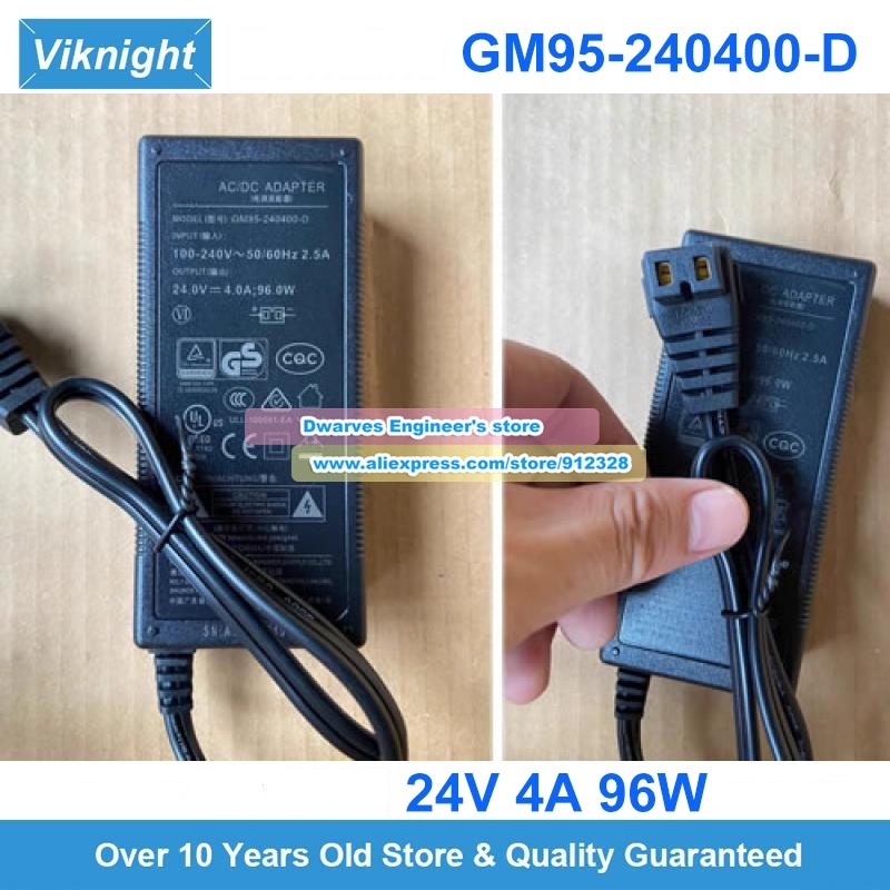 Laptop Accessories Uk - GM95-240400-D AC Adapter 24V 4A 96W