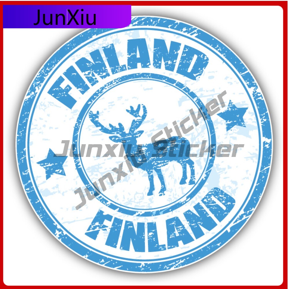 Finland Deer Grunge Anime Must - Laptop Accessories Must Have recension och pris