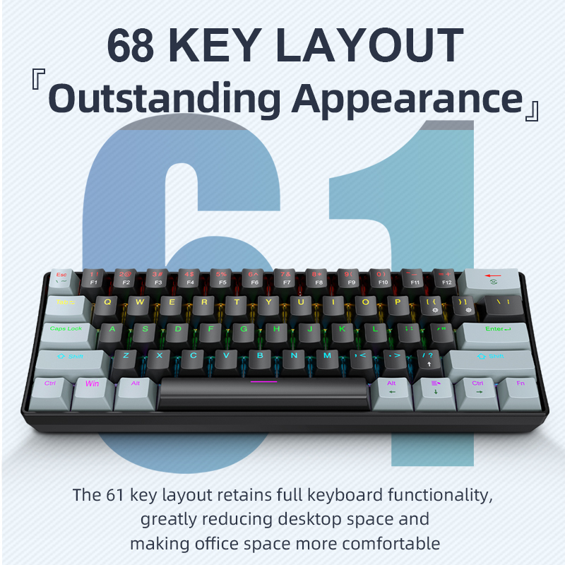 APAYADO K61 Mini Mechanical Ke - Laptop Accessories Uk recension och pris