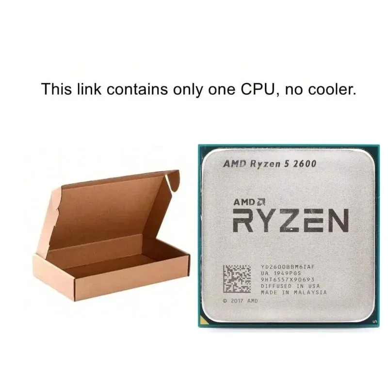 AMD Ryzen 5 2600 Original Desk - Amd Cpu Ryzen 5 recension och pris
