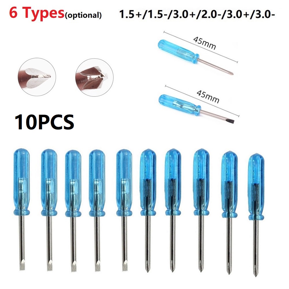 10pcs Mini Slotted Cross Screw - Xbox Laptop Accessories recension och pris