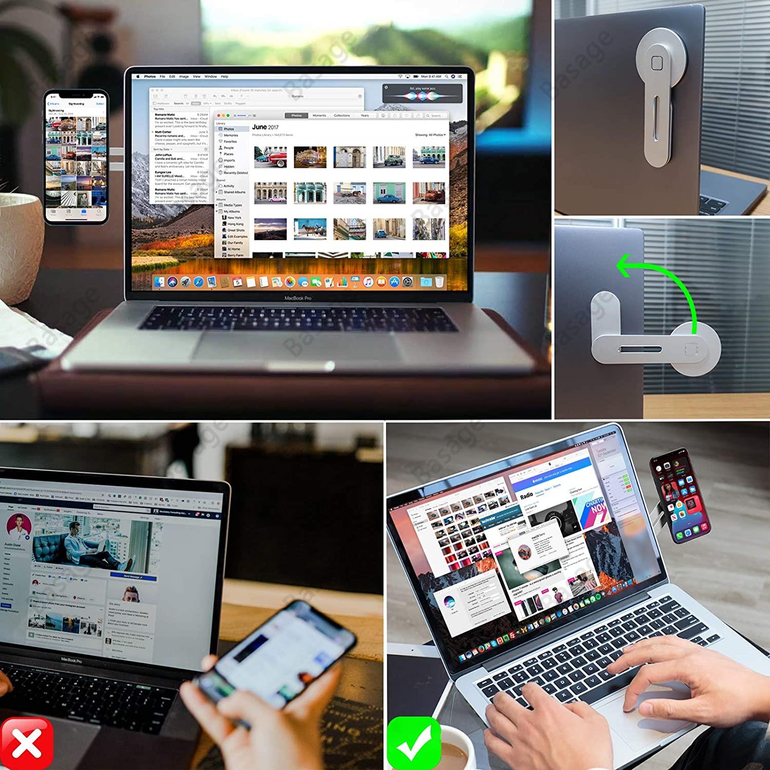 Magnetic Laptop Phone Holder C - Laptop Accessories Must Have recension och pris