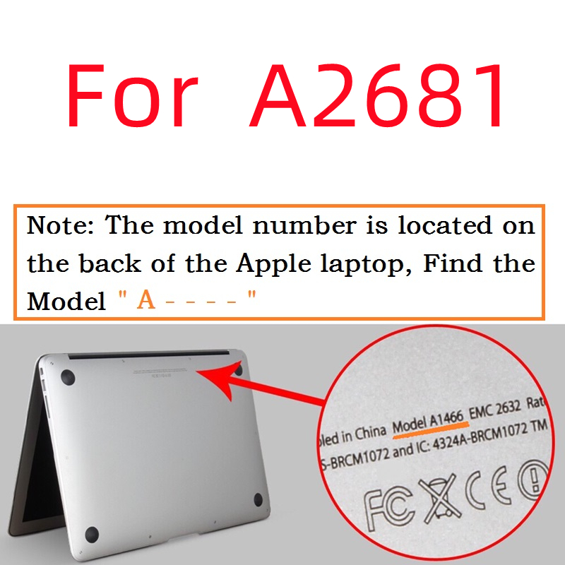 For M2 Chip 2022 Apple MacBook - Laptop Accessories Protector recension och pris