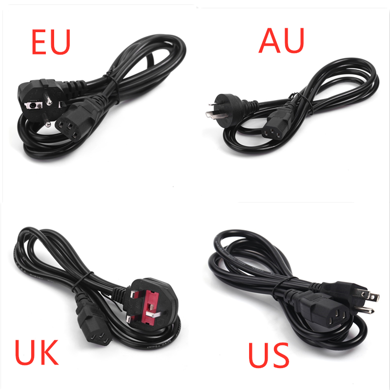 Durable 3-Prong 1.2m EU US AU  - Laptop Accessories Uk recension och pris